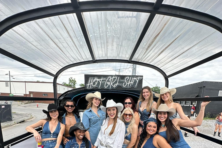 Il tour in autobus senza tetto di Nashville / YeeHaw Party Bus