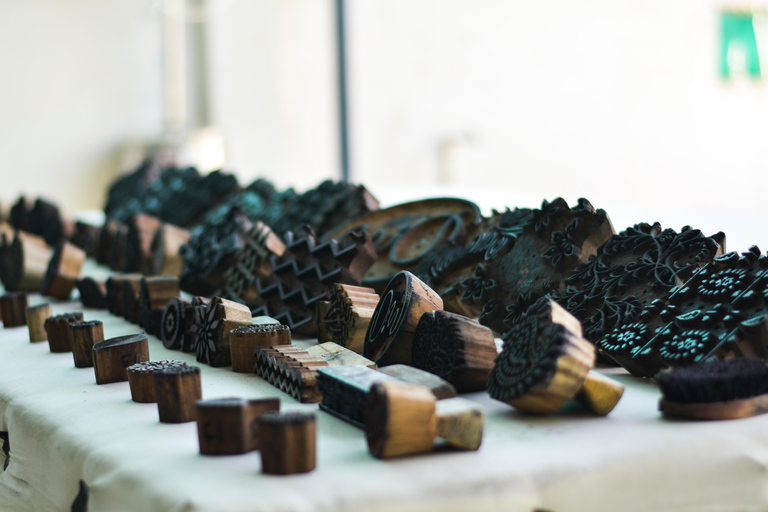 Jaipur: Natürliches Färben, Blockdruck, Tie &amp; Dye Workshop