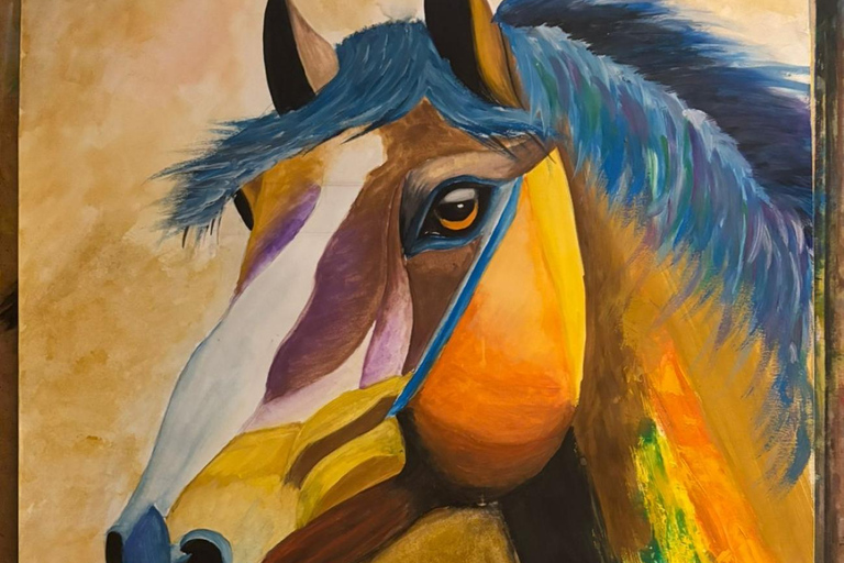 Baku: Painting Experience on the Boulevard with a Sea View Baku: Painting Experience on the Boulevard with Sea View