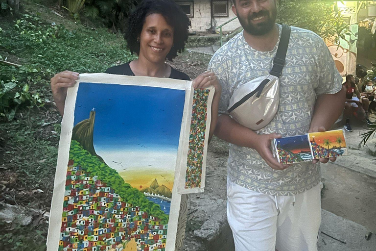 Favela Art Walk in Ipanema – Meet Artists & Buy Local Art