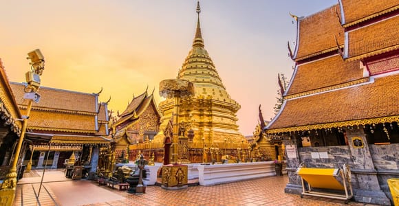 Chiang Mai: Doi Suthep & Wat Pha Lat by Local Red Truck
