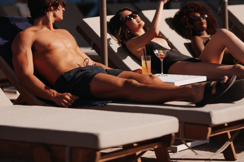 Noma Island Beach Club Experience with Boat Transfers Sunbed for 1 person