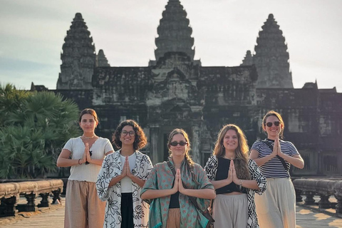 Phnom Penh: Fly-In Angkor Wat Tour & Flex-Airport Transfers⁠ Option 1: Angkor Temples w/ Hotel Pickup & Airport Drop-off