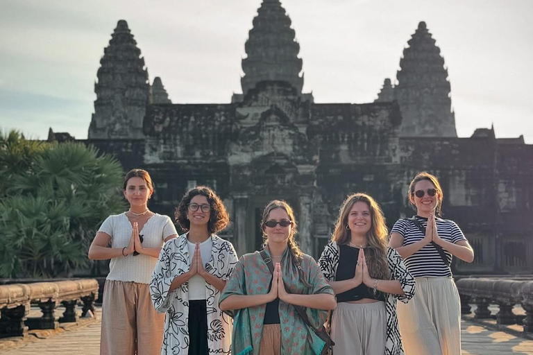 Phnom Penh: Fly-In Angkor Wat Tour & Flex-Airport Transfers⁠ Option 1: Angkor Temples w/ Hotel Pickup & Airport Drop-off