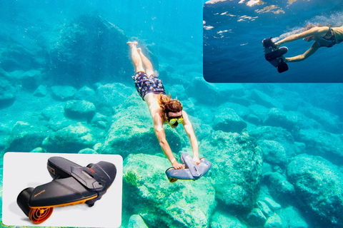 Underwater scooter rental in Guadeloupe