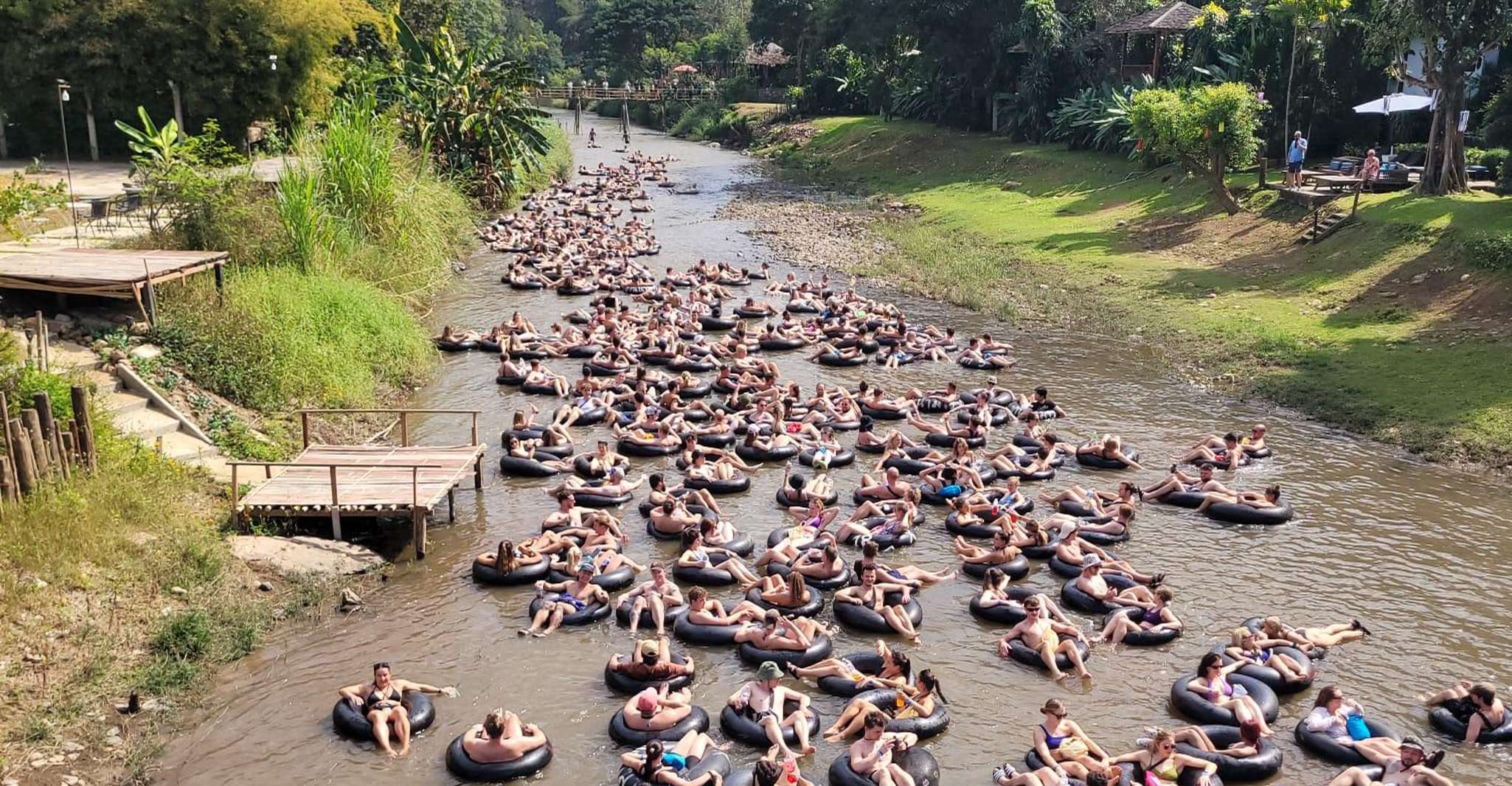 Pai, Jungle Tipsy Tubing Experience with Shots - Housity