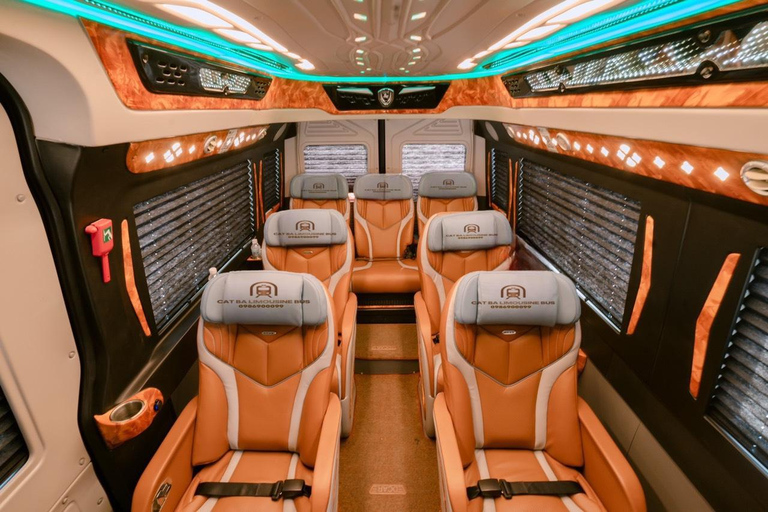 VIP VAN : HA NOI to CAT BA & Return with Luxury