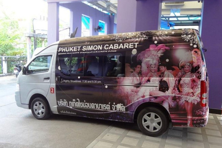 Simon Cabaret Phuket Show obejmuje bilety i transferRegularne miejsce i odbiór z Kata, Kamala