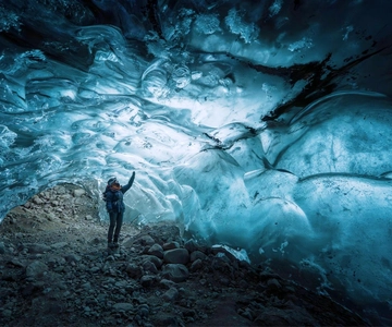 Jökulsárlón: Oryginalna wycieczka do jaskini lodowej na Vatnajökull