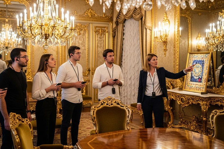 Bucharest: Parliament, Ceausescu House & Village Museum Tour Audio guide in 24 languages