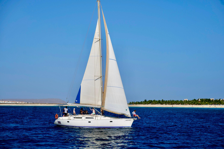 Meio dia de aventura num iate à vela na Ilha do Sal - 3 horas