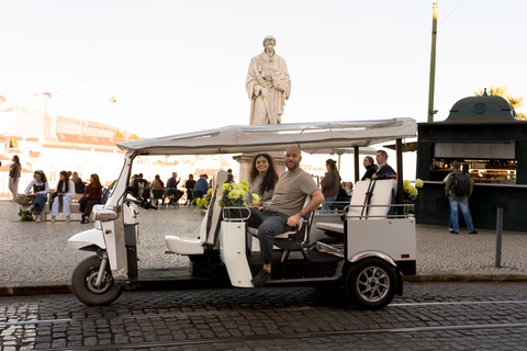 Lisbon Private Tuk Tuk City Tour with Expert Guide 3.5H Old Town & Belem Full Experience