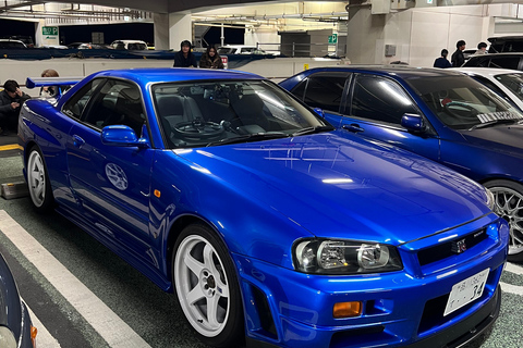 Tokyo JDM Tour: Daikoku PA (getunte JDM-Autos, Skyline GTR, RX7)JDM-Auto-Tuning-Erlebnis