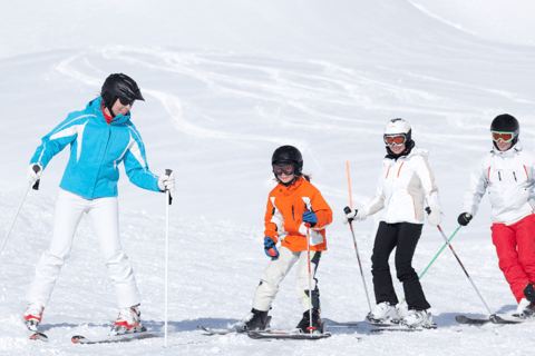 Busan: Eden Valley Ski Resort Tagestour mit AusrüstungsverleihSchlitten Tour (3Jahre▲)