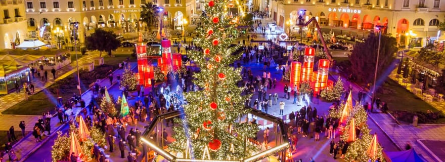 Thessalonique : visite du marché de Noël avec dégustation de douceurs