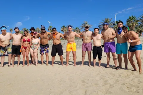 Barcelona: sporty plażowe!