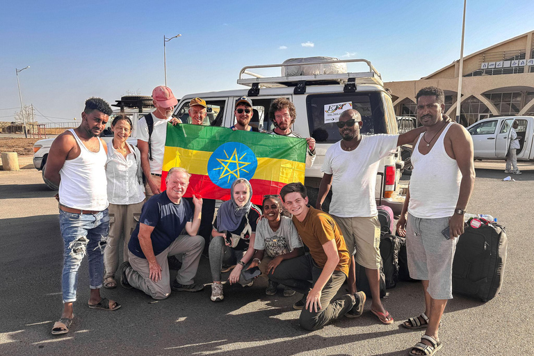 Von Addis Abeba: 2 Tage Awash-Nationalpark und Krater