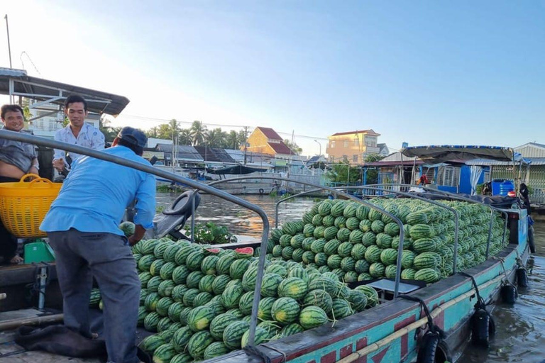 Circuit dans le delta du Mékong - Marché flottant de Cai Rang 2 jours 1 nuit