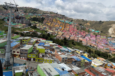 Bogota: kolejka linowa do największego slumsów w Bogocie: El Paraiso