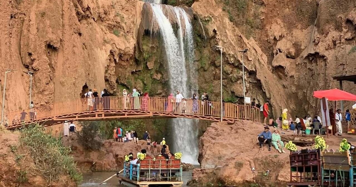 Cascate di Ouzoud con giro in barca — Ouzoud, Marocco