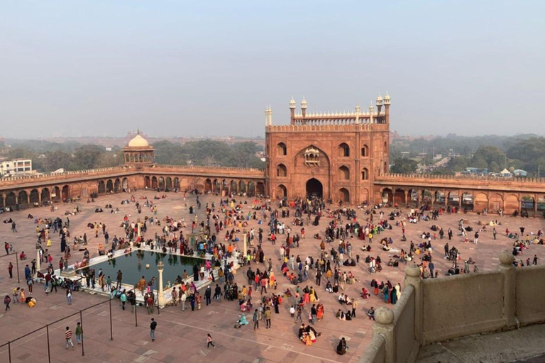 Delhi: Old Delhi City Tour with Tuk Tuk Ride &amp; Street FoodCar, Driver, Guide, Entrance Tickets, Street Food &amp; Tuk Tuk