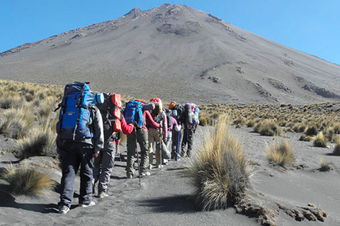 Uppstigning till vulkanen Misti i Arequipa