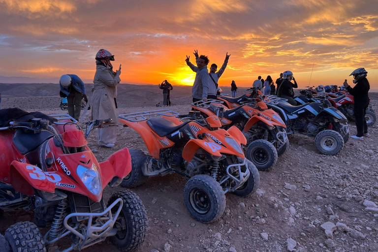 Desierto de Agafay: experiencia en quad con almuerzo