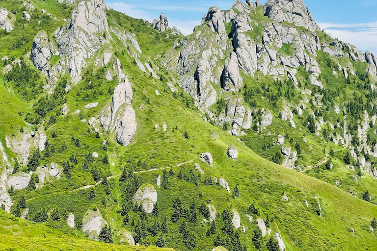From Bucharest: Heli Hike in the Carpathian Mountains
