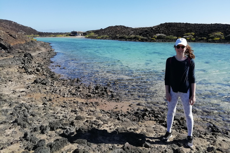 Fuerteventura: Lobos Eiland Boottocht met Begeleide Wandeling