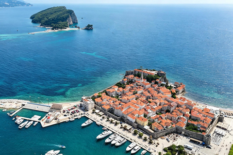Podgorica Airport to Budva Scenic Drive with Female Driver