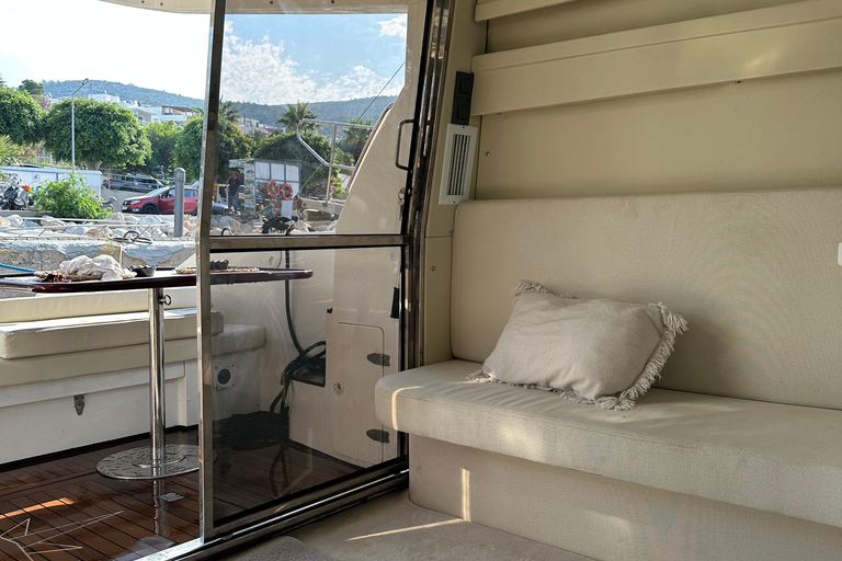 Bodrum: Private Motoryacht Tour with swimming stops & lunch