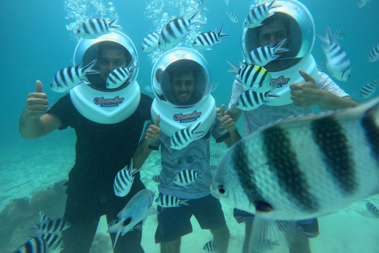 Zanzibar: Seawalking och simning med sköldpaddor TourZanzibar: Seawalking och simning med sköldpaddor