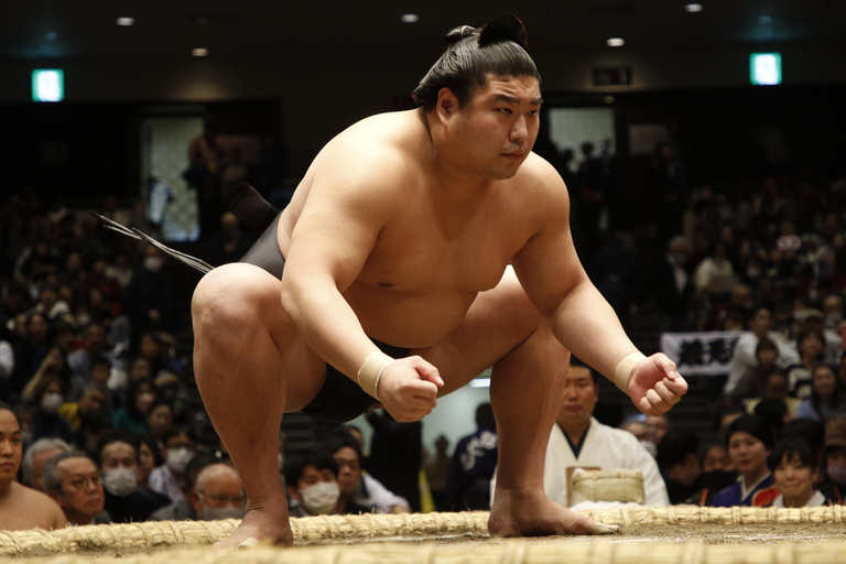 Tokyo: Tour del torneo di sumo con biglietti per il posto in poltronaSedia A Posti a sedere