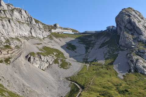Pilatus: Summit Hike supported by Train and Gondola