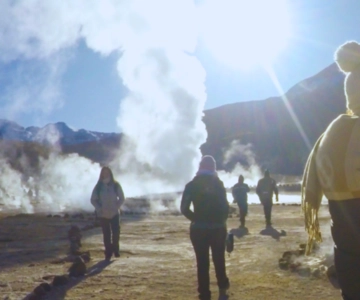 Gêiseres do Tatio: Nascer do sol e café da manhã no Atacama
