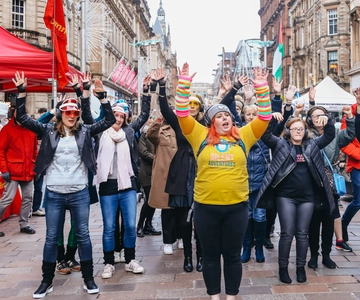 Glasgow: Silent Disco Adventure Tour