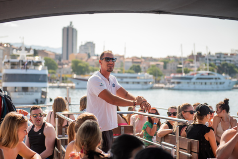 Split: Kryssning Blå lagunen, skeppsvrak och Šolta-kryssning med lunch