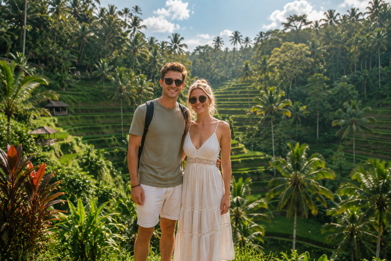 Waterfalls, Tirta Mpul Purification, Rice Teracces & Swing Private Tour Without Entry Ticket