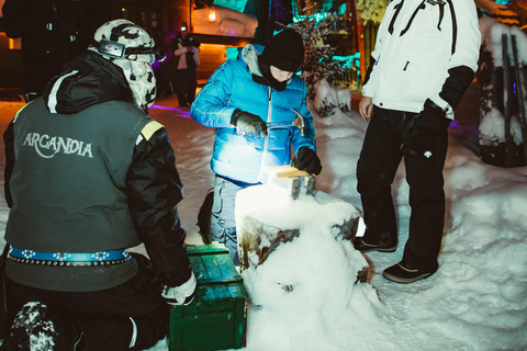 Levi: Arcandia - Arktisk äventyrspark &amp; sidoentré till parkenLevi: Arcandia – Arctic Adventure Park, Park Side entry