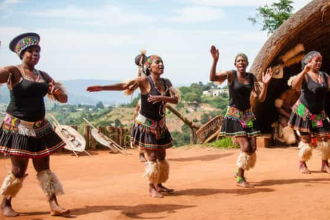 Durban: Tala Game Reserve, Phezulu Park en markttour