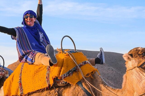 Marrakech: Agafay Desert Quad, Camel Ride & Dinner Fire Show