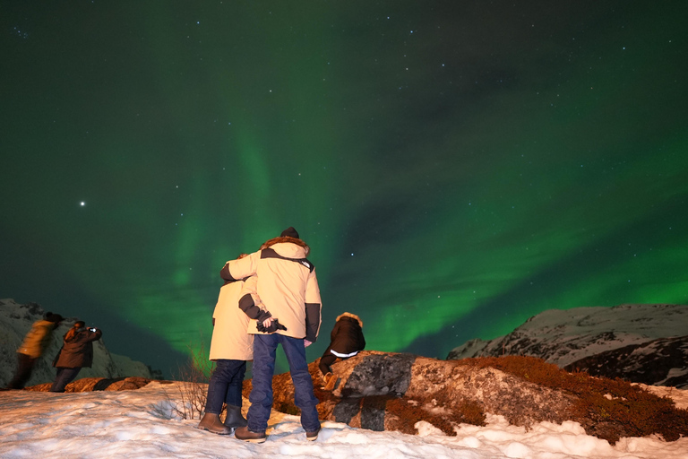 Vanuit Tromsø: Noorderlicht Tour in minibus met foto&#039;s