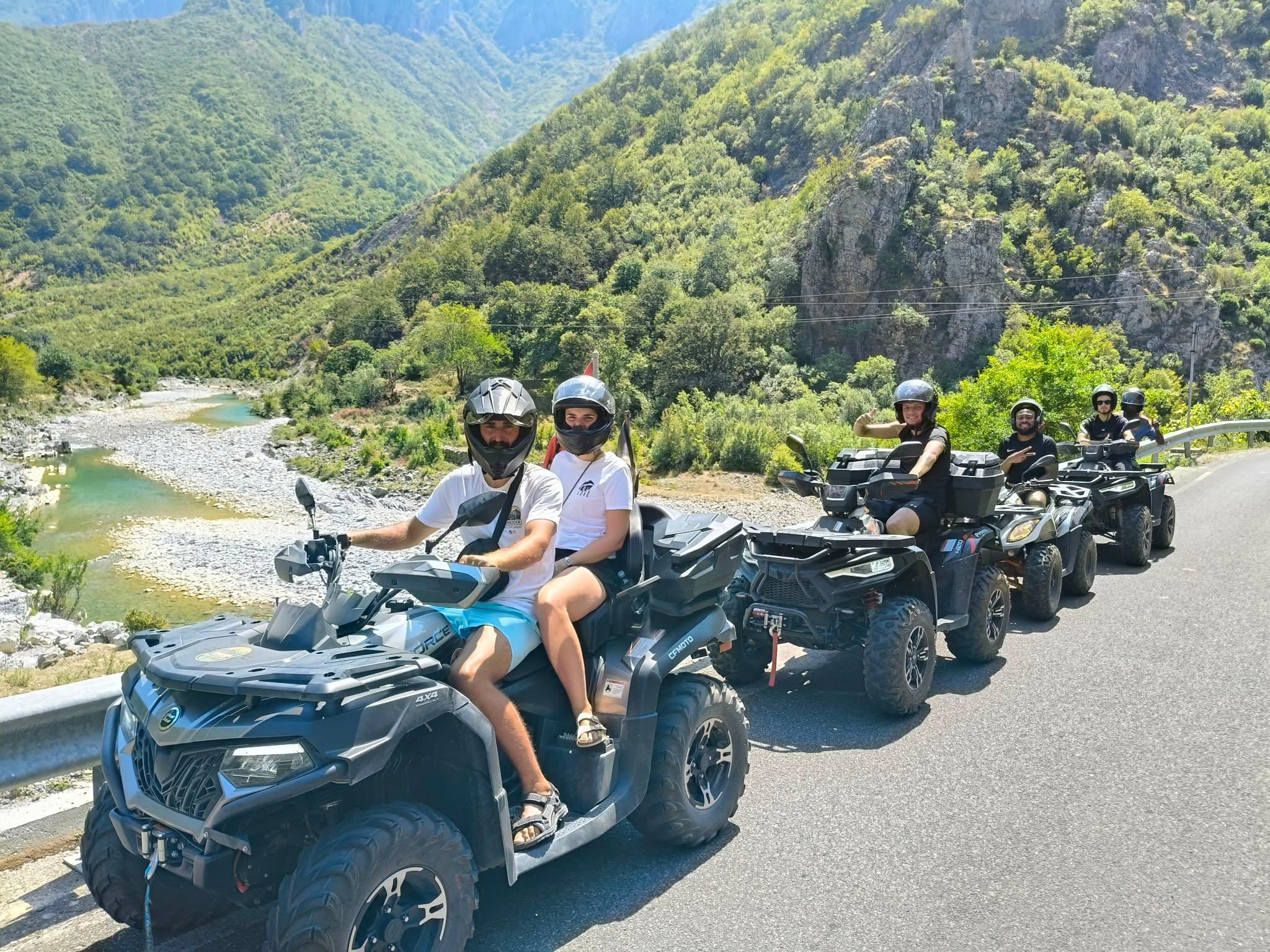 Ab Shkodra: 3-stündige Quad-Tour