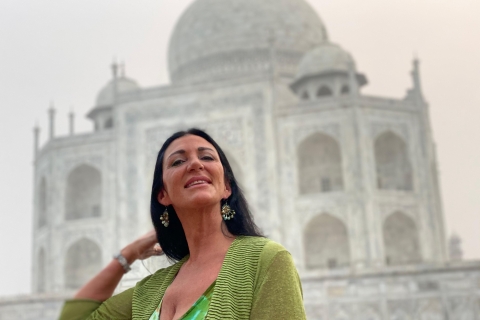 Von Delhi: Taj Mahal und Agra Fort Tour mit dem Auto All InclusiveTaj Mahal und Agra Fort Tagesausflug von Delhi aus, alles inklusive