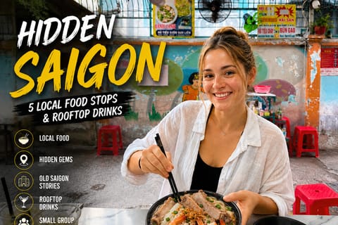 Hidden Saigon: 5 Local Food Stops & Rooftop Drinks - Image 2