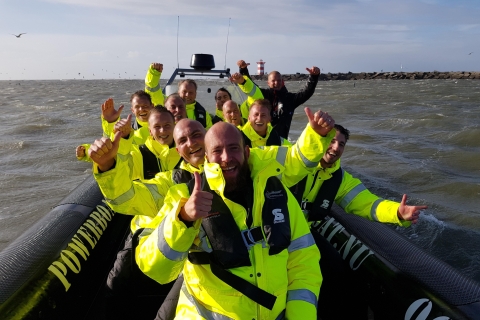 Den Haag: Speedboat Tour Scheveningen