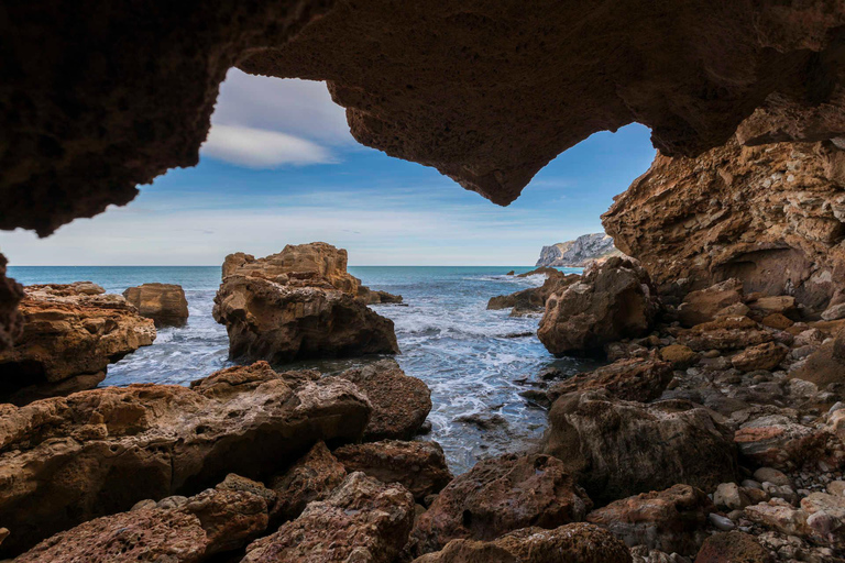 From Valencia: Dénia Castle, Beach & Skulls Cave Day Trip Day trip with Pickup at Torres de Serranos