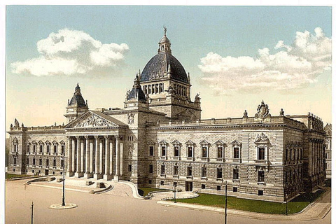 Rondleiding door de federale administratieve rechtbank in Leipzig