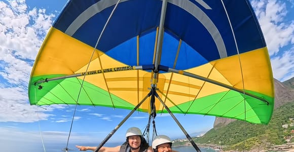 Río de Janeiro: vuelo en ala delta con monitor