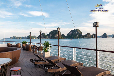 Hanoi : Best 5-Star Ha Long 1 Day Tour avec transfert en limousineVisite de Ha Long